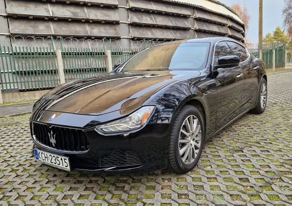 maserati ghibli Maserati Ghibli cena 109000 przebieg: 134000, rok produkcji 2014 z Kraków